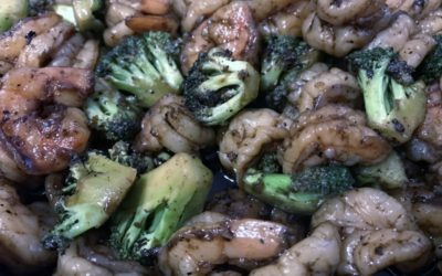Honey Garlic Shrimp and Broccoli