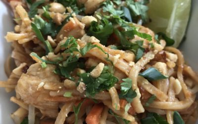 Instant Pot Chicken Pad Thai