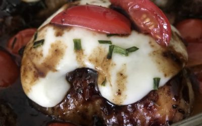 Balsamic Glazed Caprese Chicken