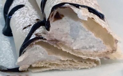 Cannoli Stuffed Crepes