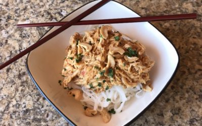 Slow Cooker Thai Peanut Chicken