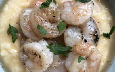 Coconut-Rum Grilled Shrimp