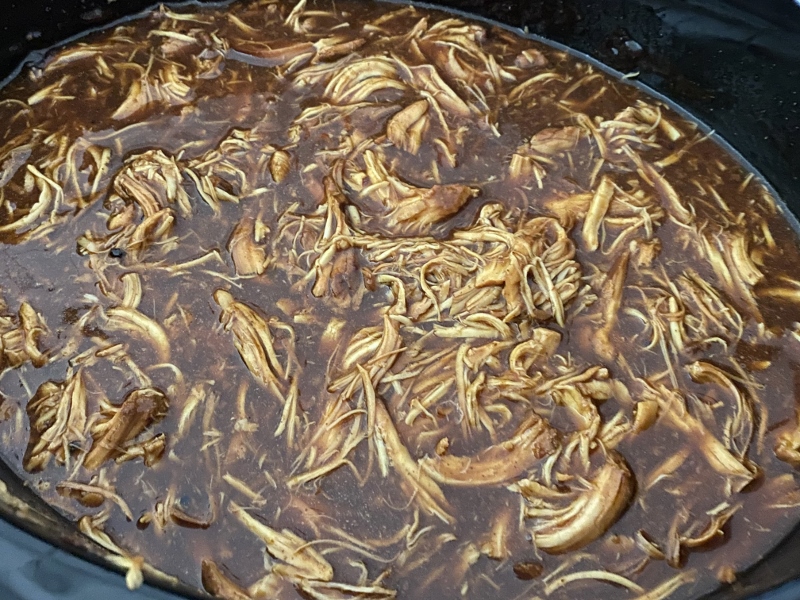 Slow Cooker Dr. Pepper BBQ Chicken