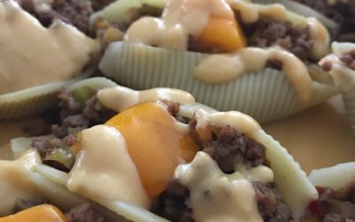 Philly Cheesesteak Stuffed Shells