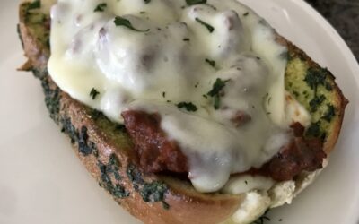 Garlic Butter Italian Sausage Sandwiches