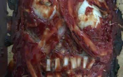 Halloween Meatloaf Zombie
