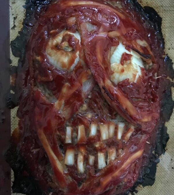 Halloween Meatloaf Zombie