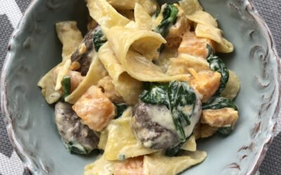Creamy Sausage Pasta with Butternut Squash