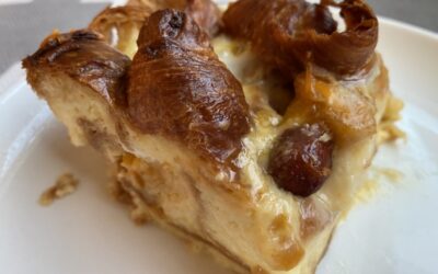 Little Smokie Croissant Breakfast Casserole