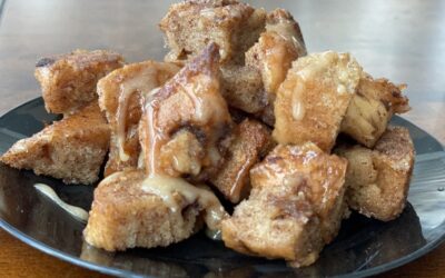 Overnight Bagel French Toast