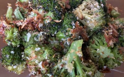 Roasted Panko Parmesan Broccoli