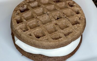 Oreo Keto Chaffles
