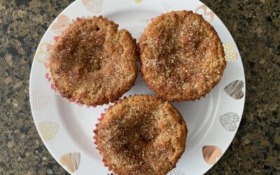 Keto Cinnamon Sugar Muffins