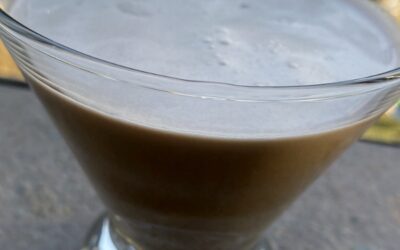 Low Carb Chocolate Martini