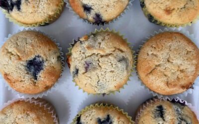 Perfect Low Carb Blueberry Muffins