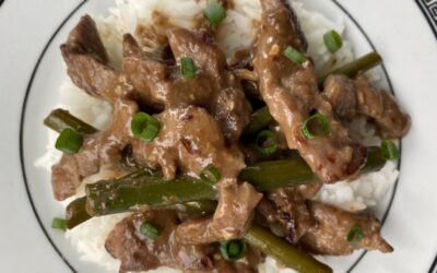Beef and Garlic Scape Stir-fry