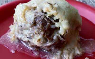 Reuben Bake With Meatballs