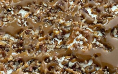 Salted Caramel Pecan Cheesecake Dip