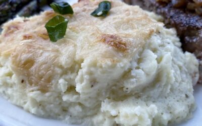 Make Ahead Goat Cheese Mashed Potatoes