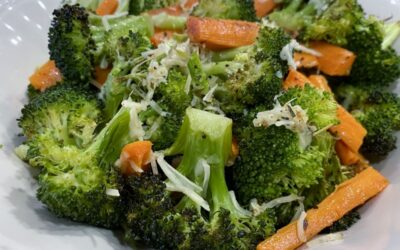 Roasted Broccoli and Carrots
