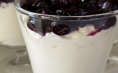 Blueberry Cheesecake Jars