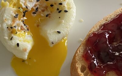Air Fryer Poached Eggs