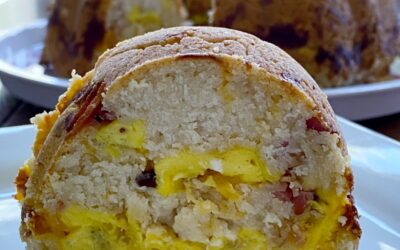 Bundt Pan Bacon Egg and Cheese Brunch Bread