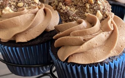 Chocolate-Whiskey Cupcakes