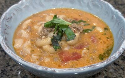Ground Beef and Macaroni Tomato Soup