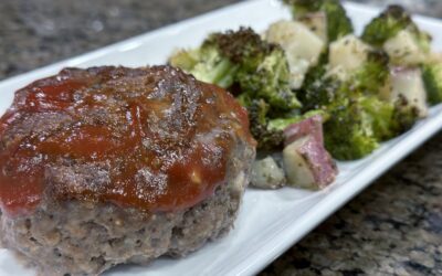 Sheet Pan Mini Meatloaves and Veggies