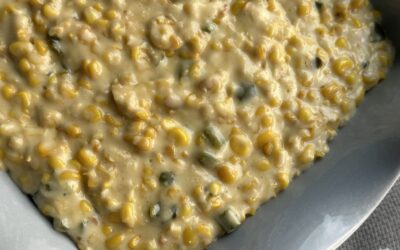 Smoked Jalapeno Cheddar Creamed Corn