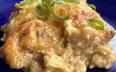 Easy Chicken Green Chili Casserole