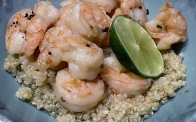 Garlic Honey Lime Shrimp