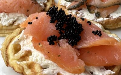 Keto Cream Cheese Waffles