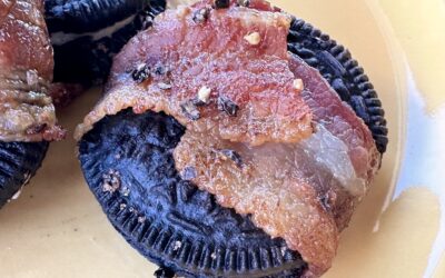 Smoked Bacon Wrapped Oreos