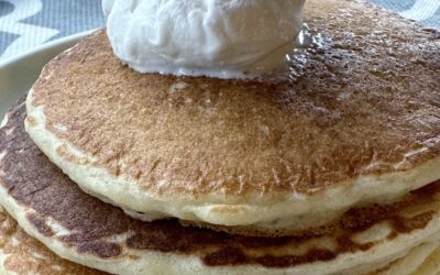 Key Lime Pie Pancakes