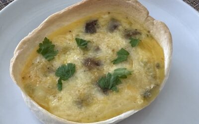 Tortilla Bowl Egg Bakes